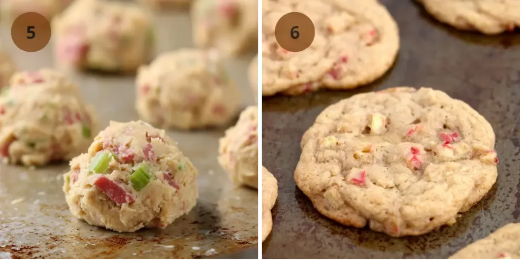 The Best Rhubarb Cookies Recipe - Cook it Tasty