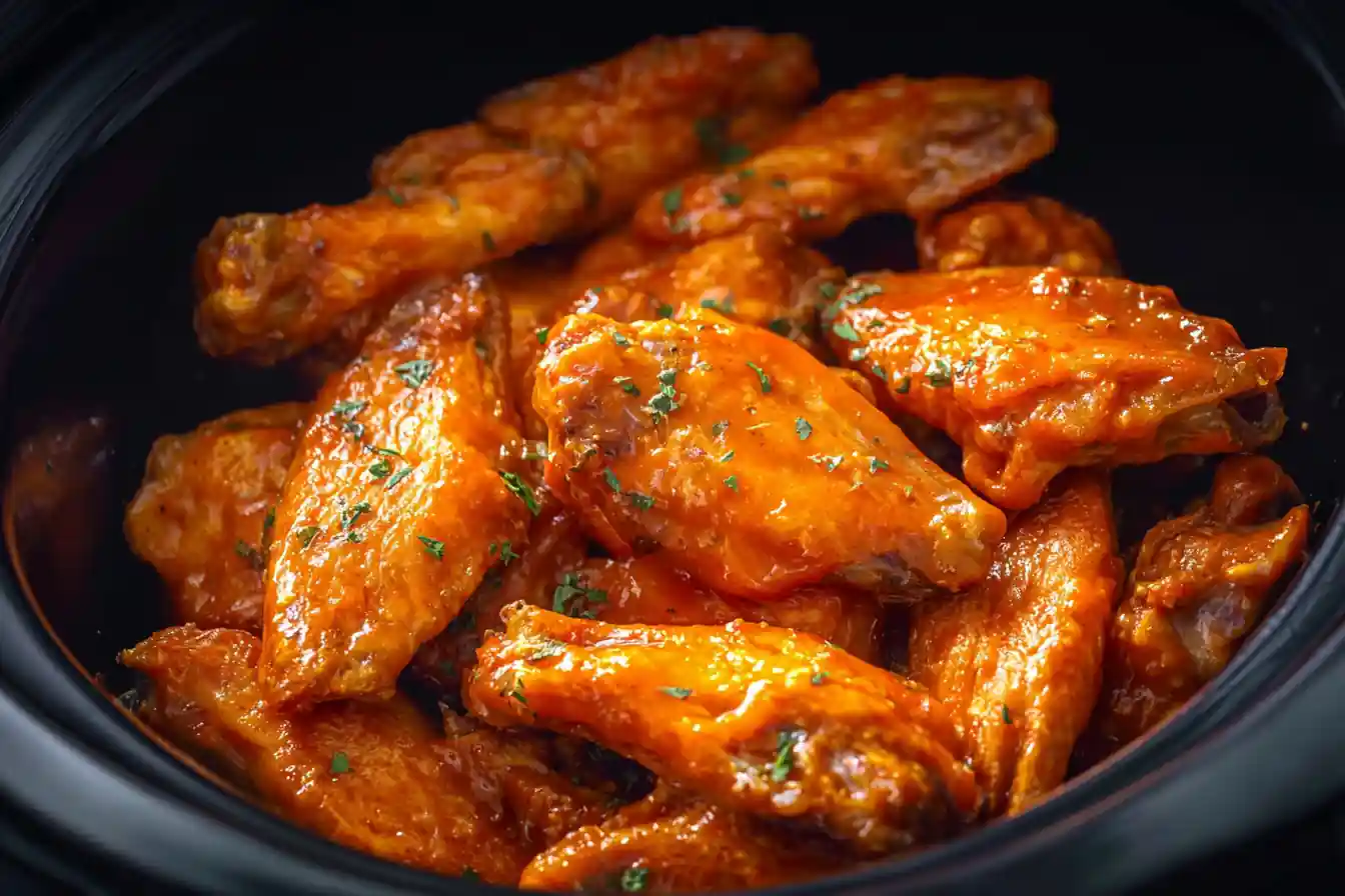 Easy Slow Cooker Buffalo Wings for Game Day