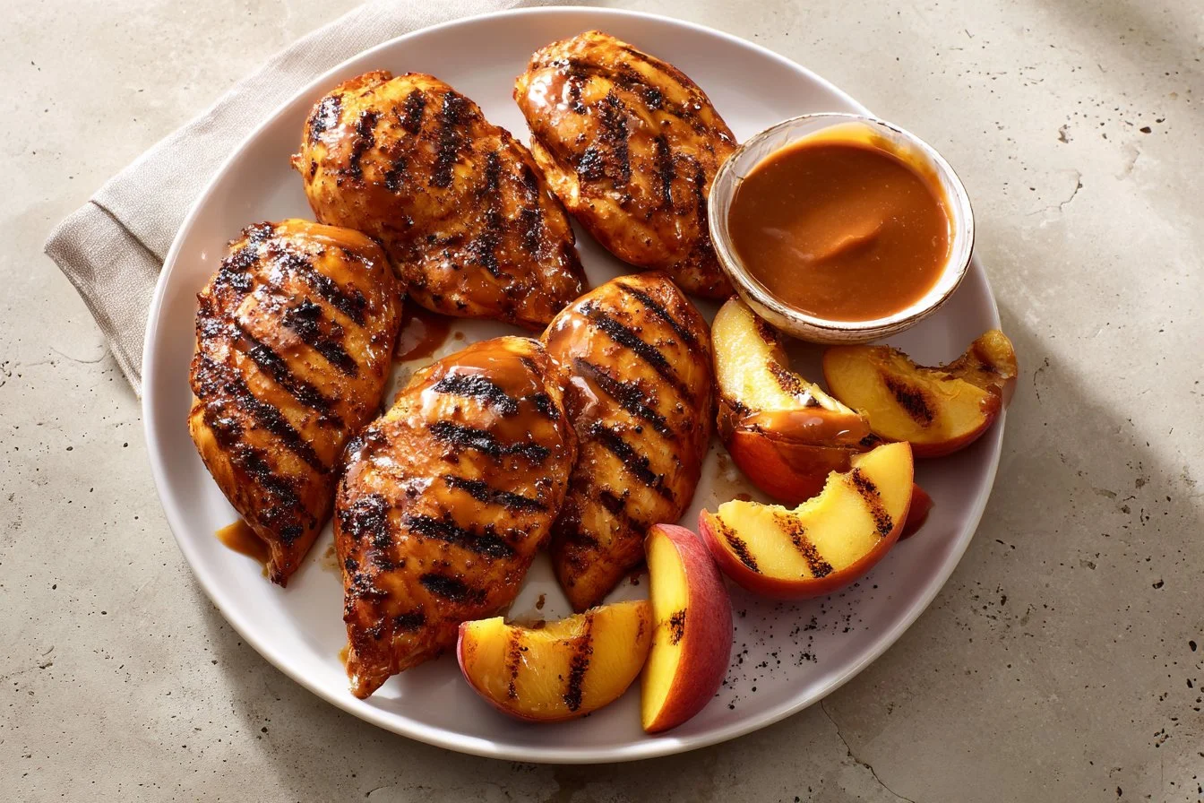 Chipotle Peach BBQ Chicken