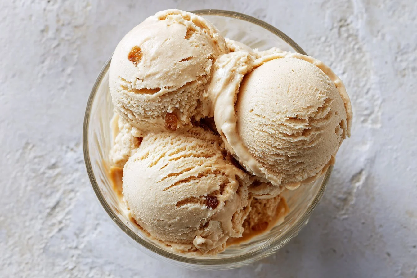 Salted-Caramel Cottage Cheese IceCream