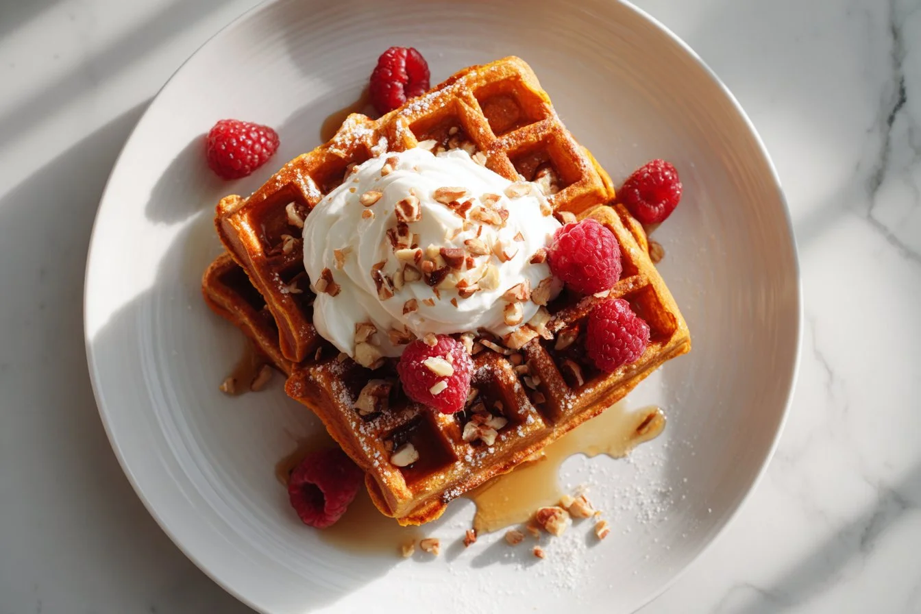 Sweet Potato Waffles
