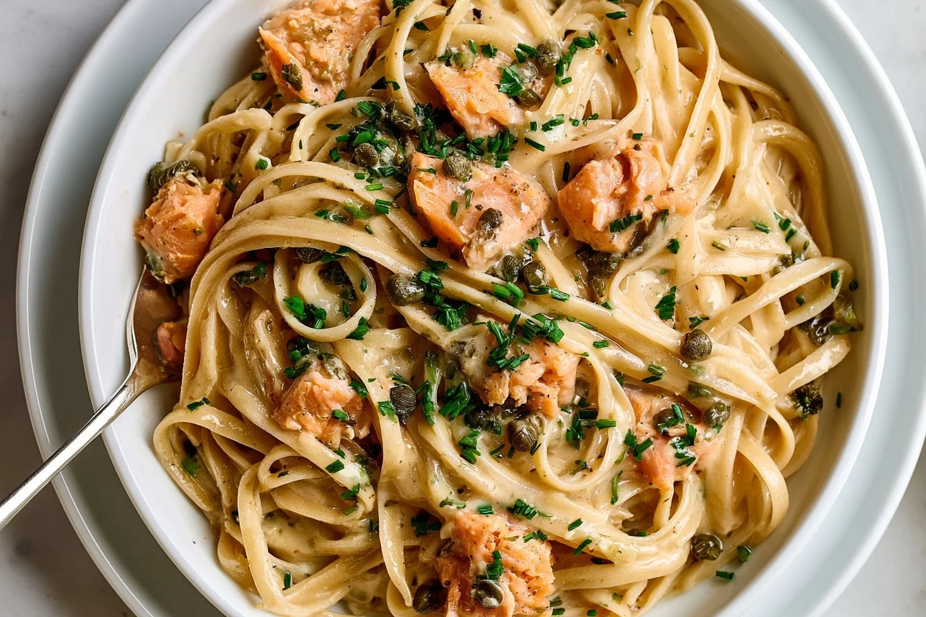 Creamy Salmon Pasta Recipe