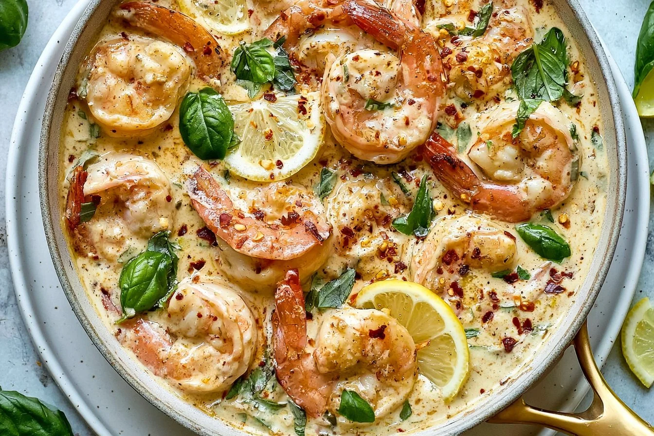 Creamy Tuscan Shrimp Recipe