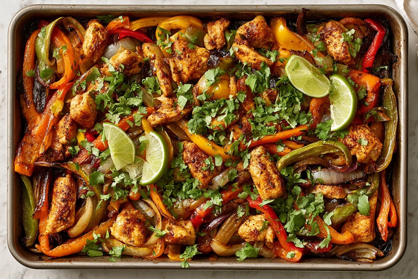 One-Pan Chicken Fajitas
