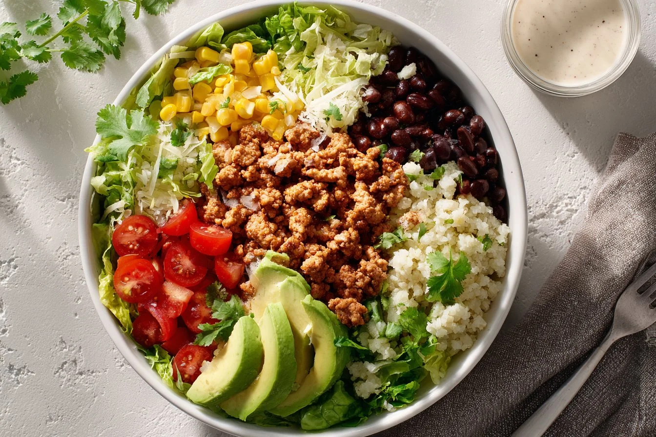 Turkey Taco Prep Bowls