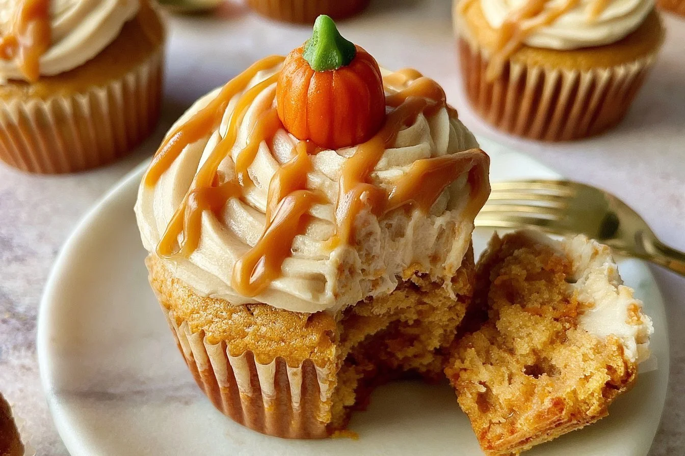 Cinnamon Pumpkin Spice Cupcakes