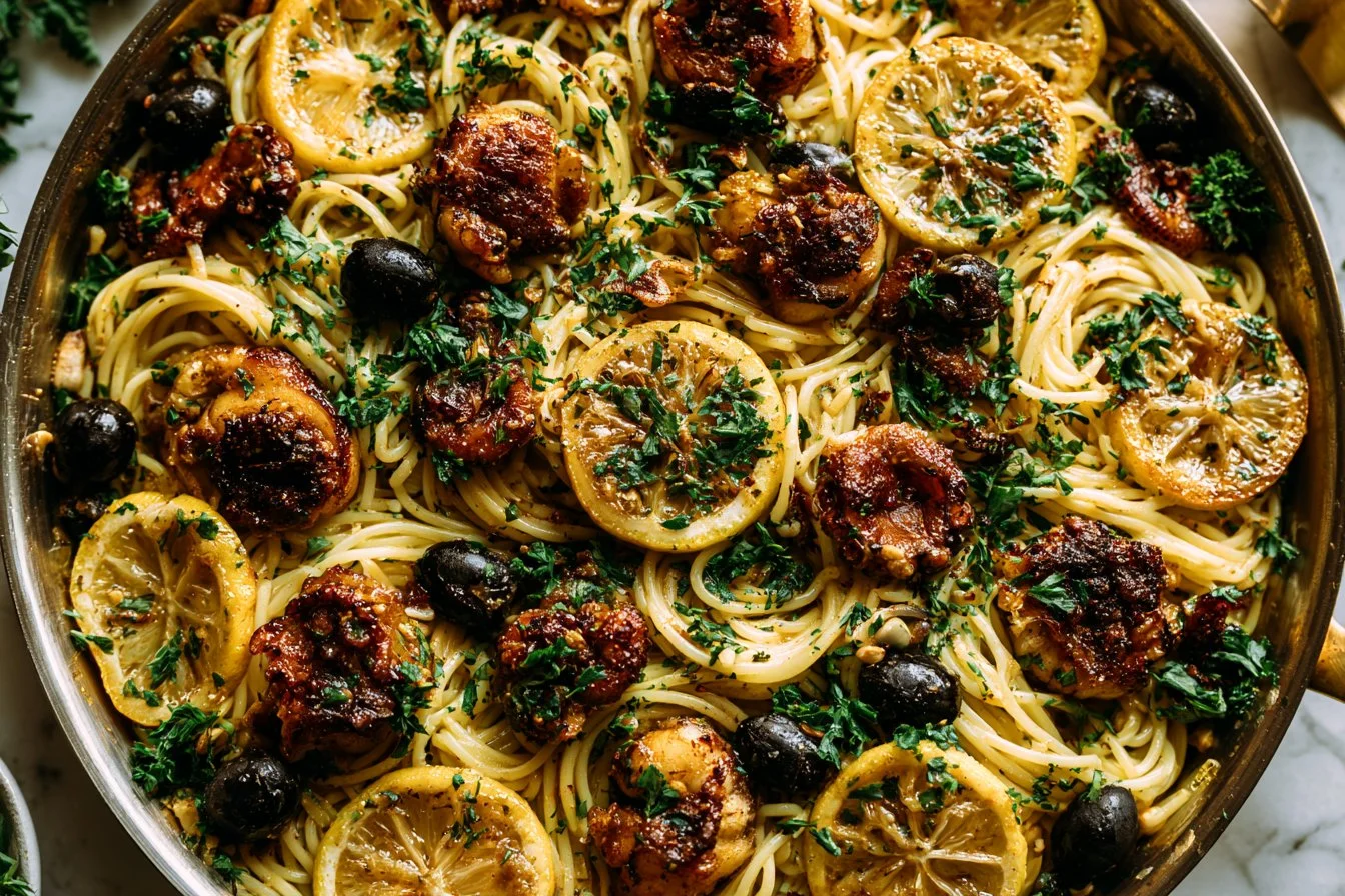Creamy Mediterranean Chicken Pasta