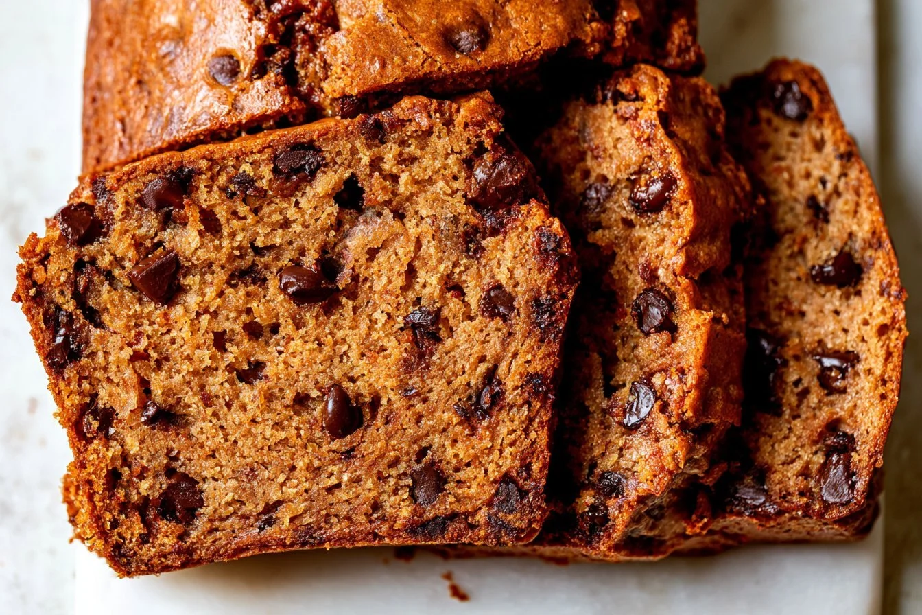 Pumpkin Chocolate Chip Bread