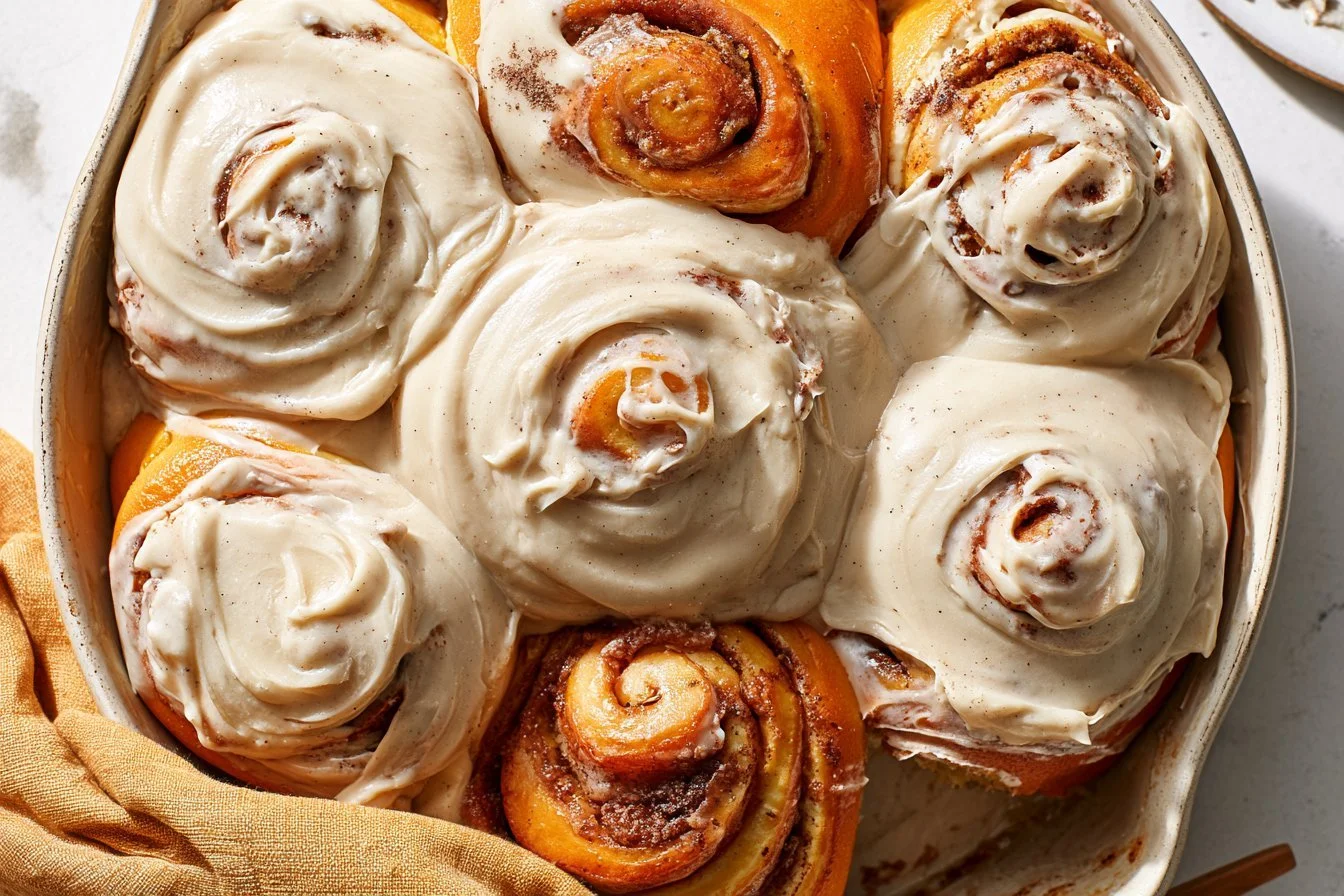 Pumpkin Cinnamon Rolls Recipe