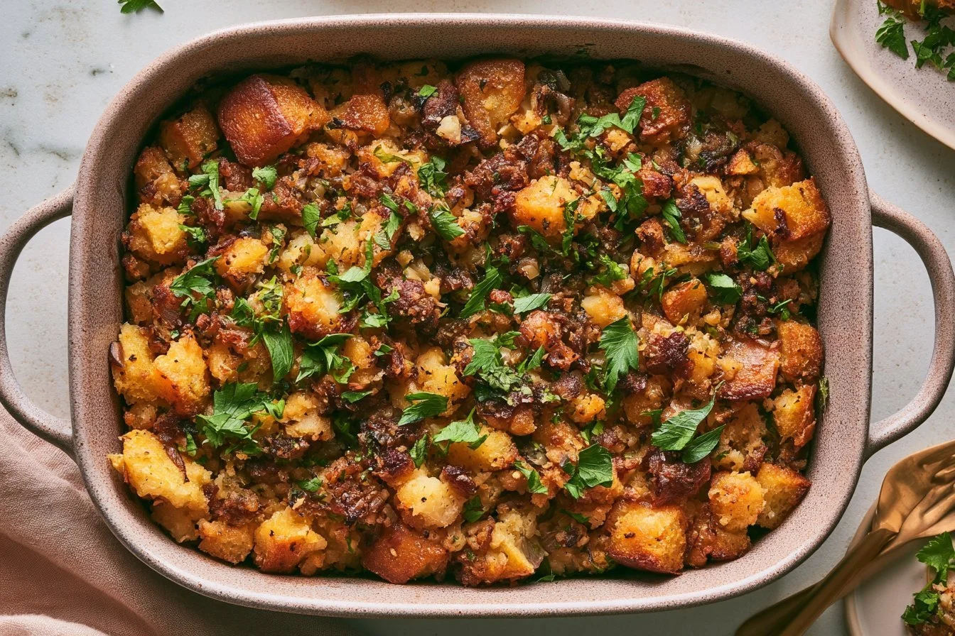 Sausage Cornbread Dressing Recipe