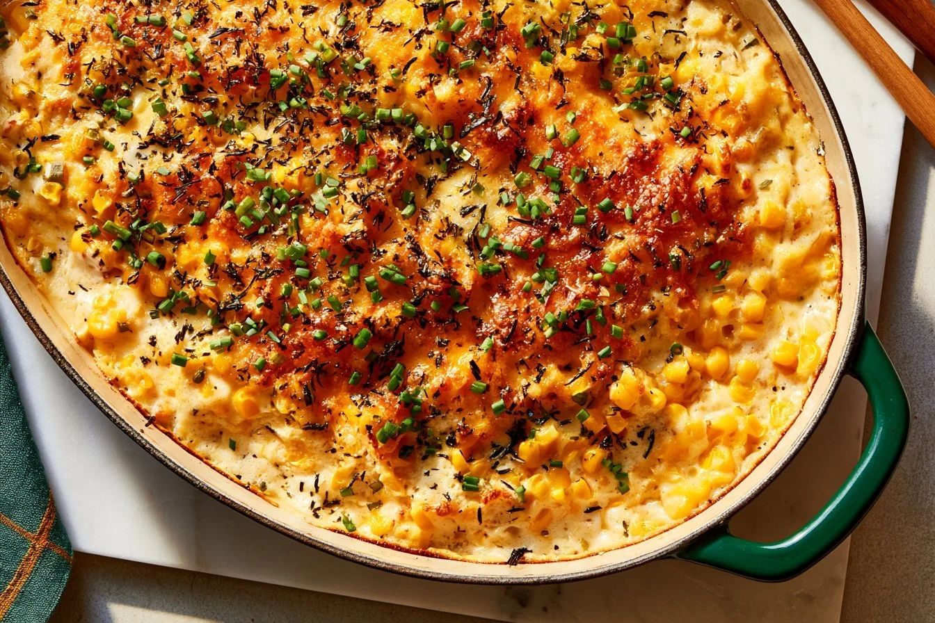 Ultimate Cheesy Corn Casserole